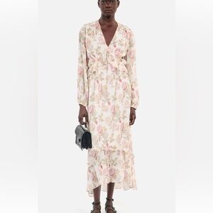 The Kooples - Maxi Silk Dress- floral NWT
